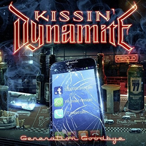 the album cover for Kissin' Dynamite - Generation Goodbye