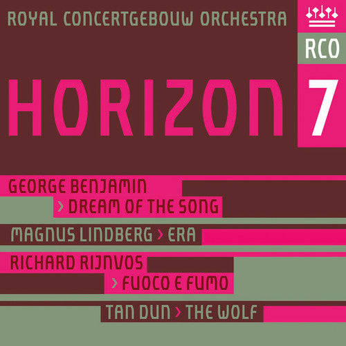 the album cover for G Benjamin / Royal Concertgebouw Orchestra - Horizon 7