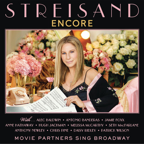 the album cover for Barbra Streisand - Encore: Movie Partners Sing Broadway