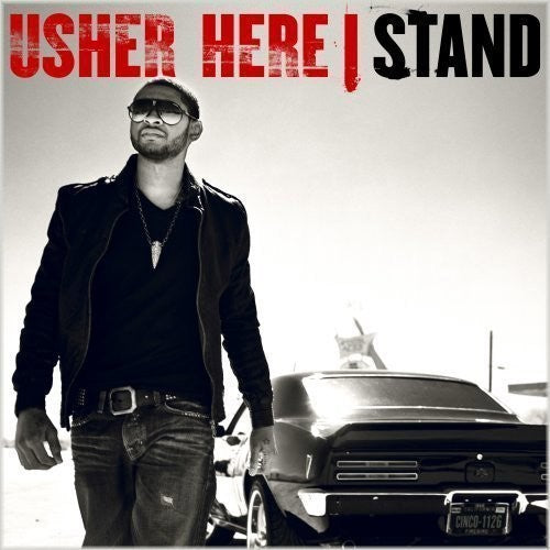 the album cover for USHER - Here I Stand
