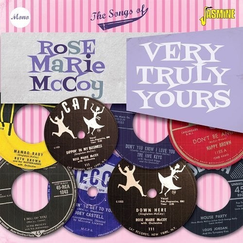 the album cover for Rose Mccoy Marie - Songs Of Rose Marie Mccoy: Very Truly Yours