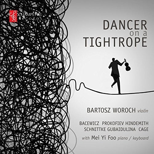 the album cover for Bartosz Woroch - Dancer on a Tightrope