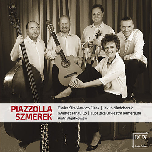 the album cover for Elwira ?liwkiewicz-Cisak - PiazzollaSzmerek