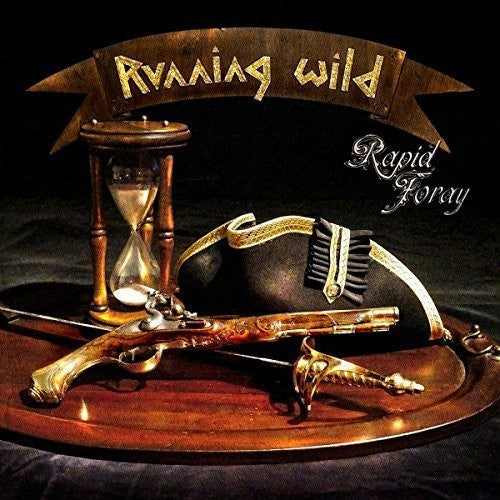 the album cover for Running Wild - Rapid Foray