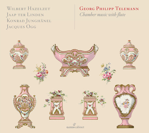 the album cover for Telemann / Hazelzet / Linden - Telemann: Chamber Music with Flute
