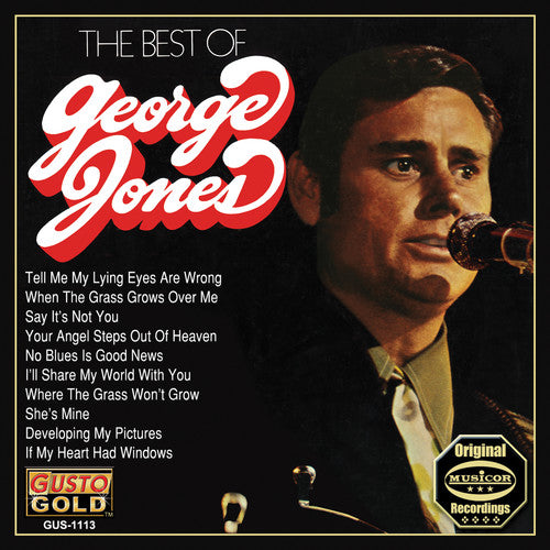 the album cover for George Jones - Best Of George Jones