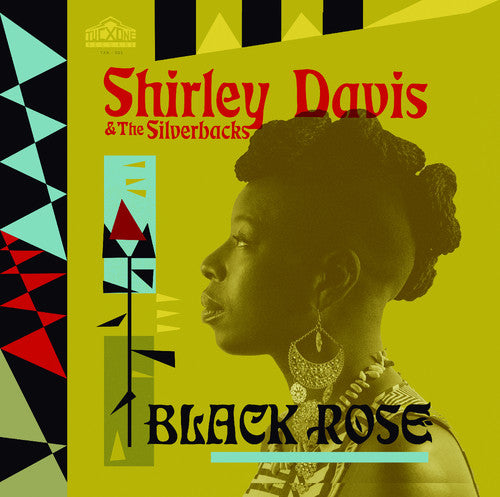 the album cover for Shirley Davis / Silverbacks - Black Rose