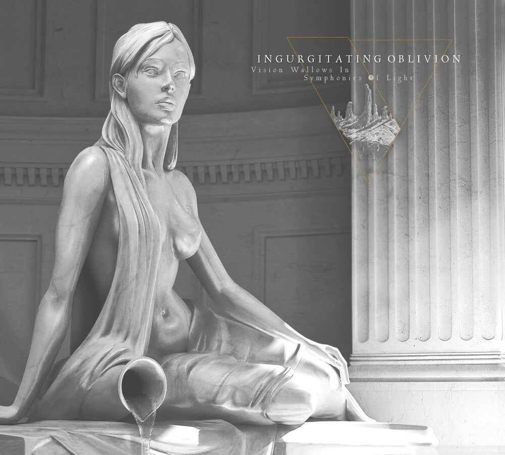 the album cover for Ingurgitating Oblivion - Vision Wallows In Symphonies Of Light