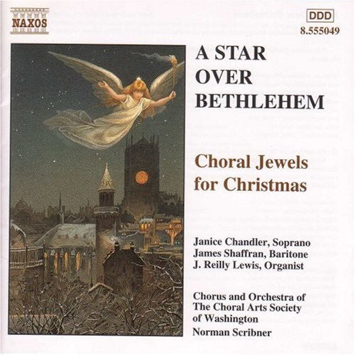 the album cover for Norman Scribner - Star Over Bethlehem: Choral Jewels Christmas / Various