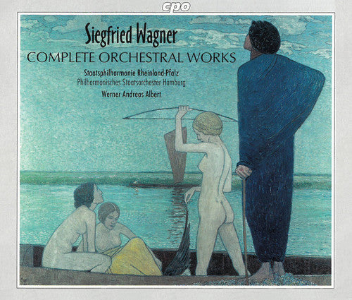the album cover for Werner Andreas Albert - Complete Orchestral Works
