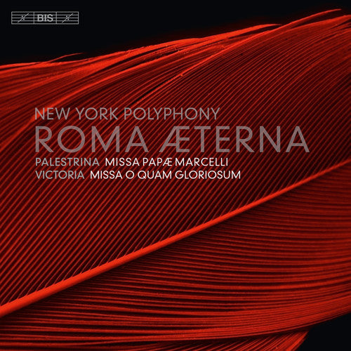 the album cover for Guerrero / New York Polyphony / Woody - Roma Aeterna - Two Roman Masses