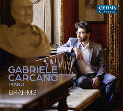 the album cover for Brahms / Carcano - Brahms: Early Piano Works