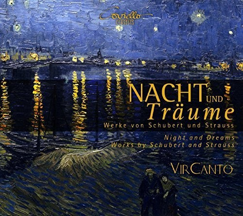 the album cover for Strauss / Vircanto - Night & Dreams