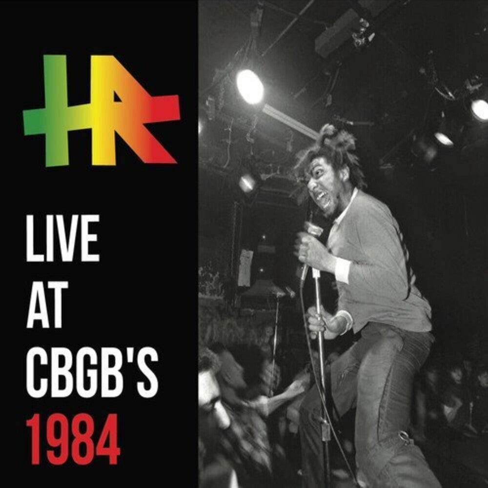 the album cover for Hr - Live At Cbgb's 1984