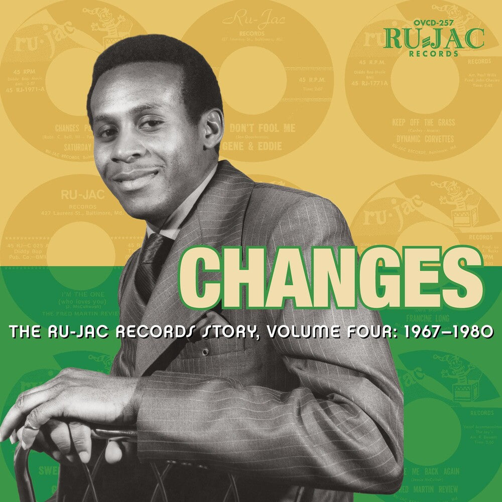 the album cover for The Ru-Jac Records Story - Changes: Ru-jac Records Story 4: 1967-1980