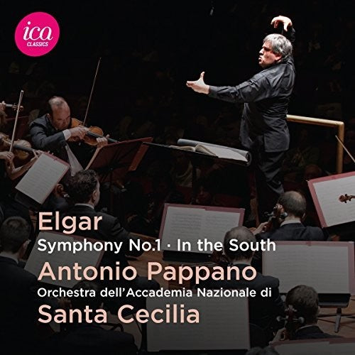the album cover for Elgar / Orchestra Dellaccademia Nazionale Di Santa - Elgar: Symphony 1