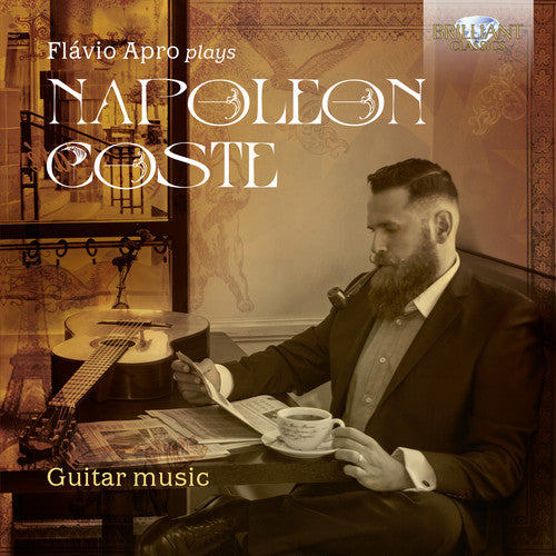 the album cover for Coste / Flavio Apro - Flavio Apro plays Napoleon Coste