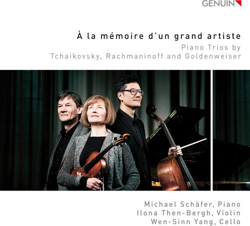 the album cover for Goldenweiser / Schafer - A la memoire d'un grand artiste