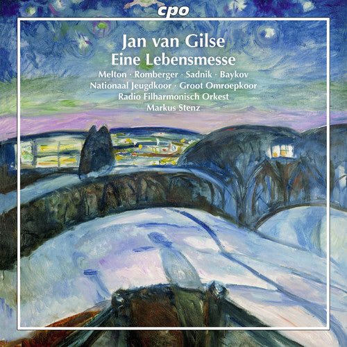 the album cover for Gilse / Melton / Romberger / Sadnik / M Stenz - Jan van Gilse: Eine Lebensmesse