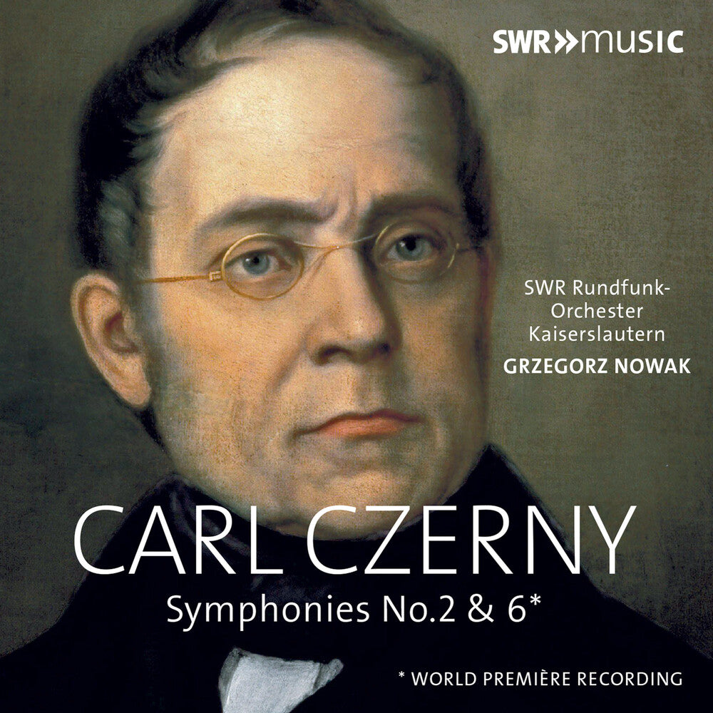 the album cover for C Czerny - Symphonies 2 & 6