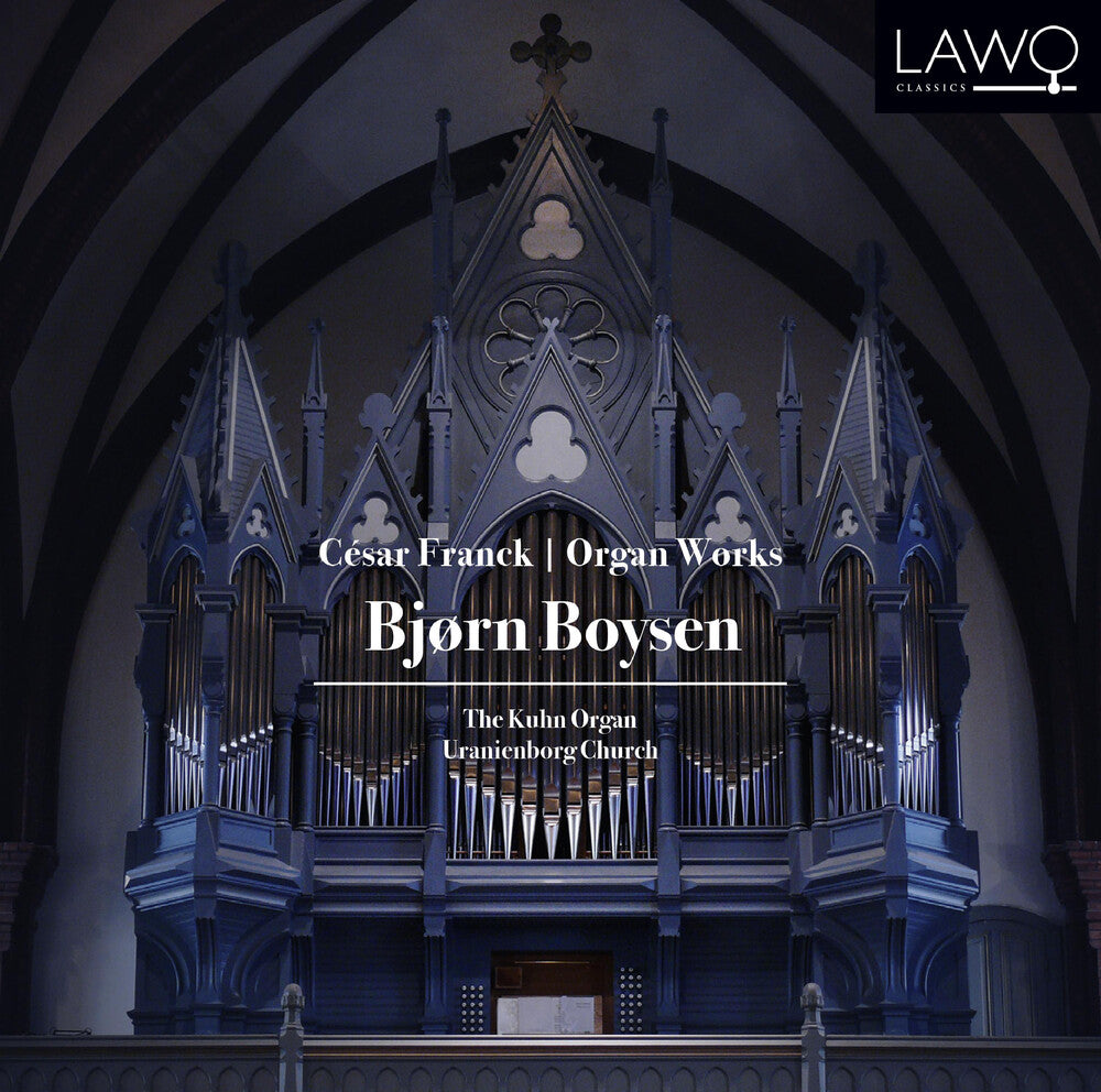 the album cover for Franck / Bjorn Boysen - Organ Works