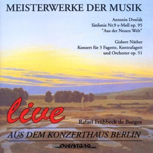 the album cover for Dvorak / Naether / Orchester Der Deutschen - Meisterwerkeder Musik