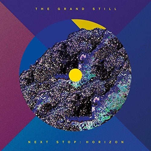 the album cover for Next Stop Horizon - Grand Still