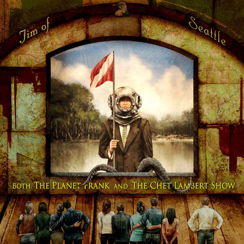 the album cover for Jim Of Seattle - Both The Planet Frank & The Chet Lambert Show