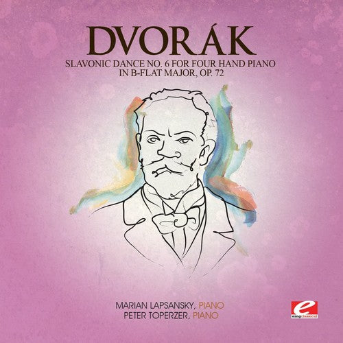 the album cover for Dvorak - Slavonic Dance 6 Four Hand Piano B-Flat Maj 72