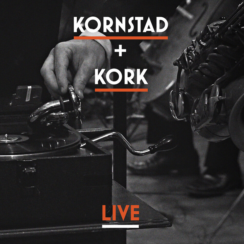 the album cover for Hakon Kornstad - Kornstad & Kork Live