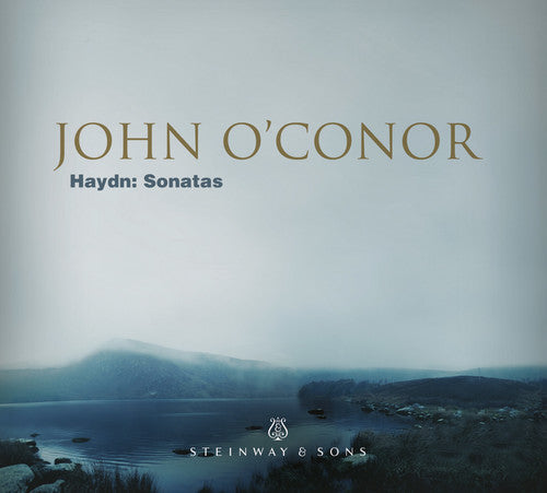 the album cover for JOHN O'CONOR - Haydn: Sonatas