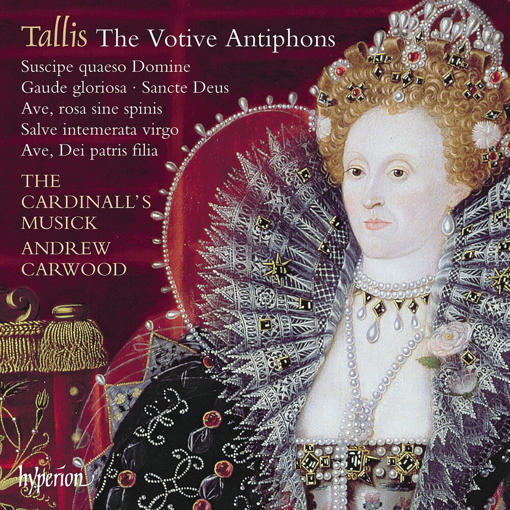 the album cover for Cardinalls Musick - Tallis: The Votive Antiphons