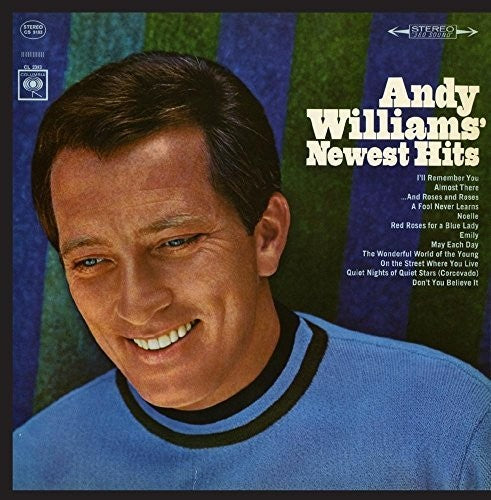 the album cover for Andy Ailliams - Andy's Newest Hits