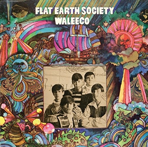 the album cover for Flat Earth Society / Lost - Waleeco and Space Kids