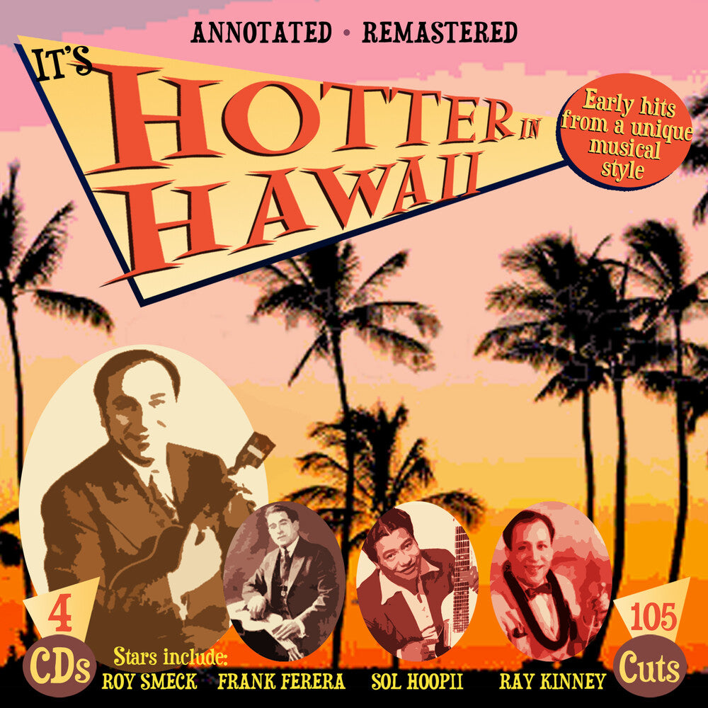 the album cover for Its Hotter In Hawaii / Various - It's Hotter In Hawaii