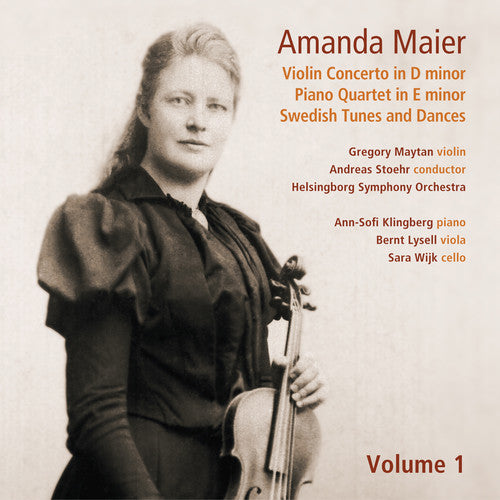 the album cover for Swedish Orchestral Favourites- - Amanda Maier Vol 1
