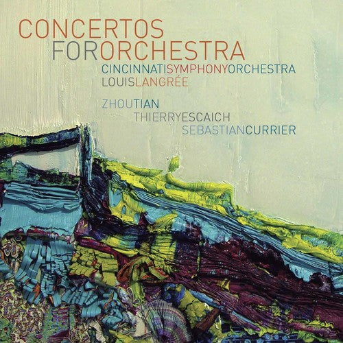 the album cover for Louis Langree - Concertos for Orchestra