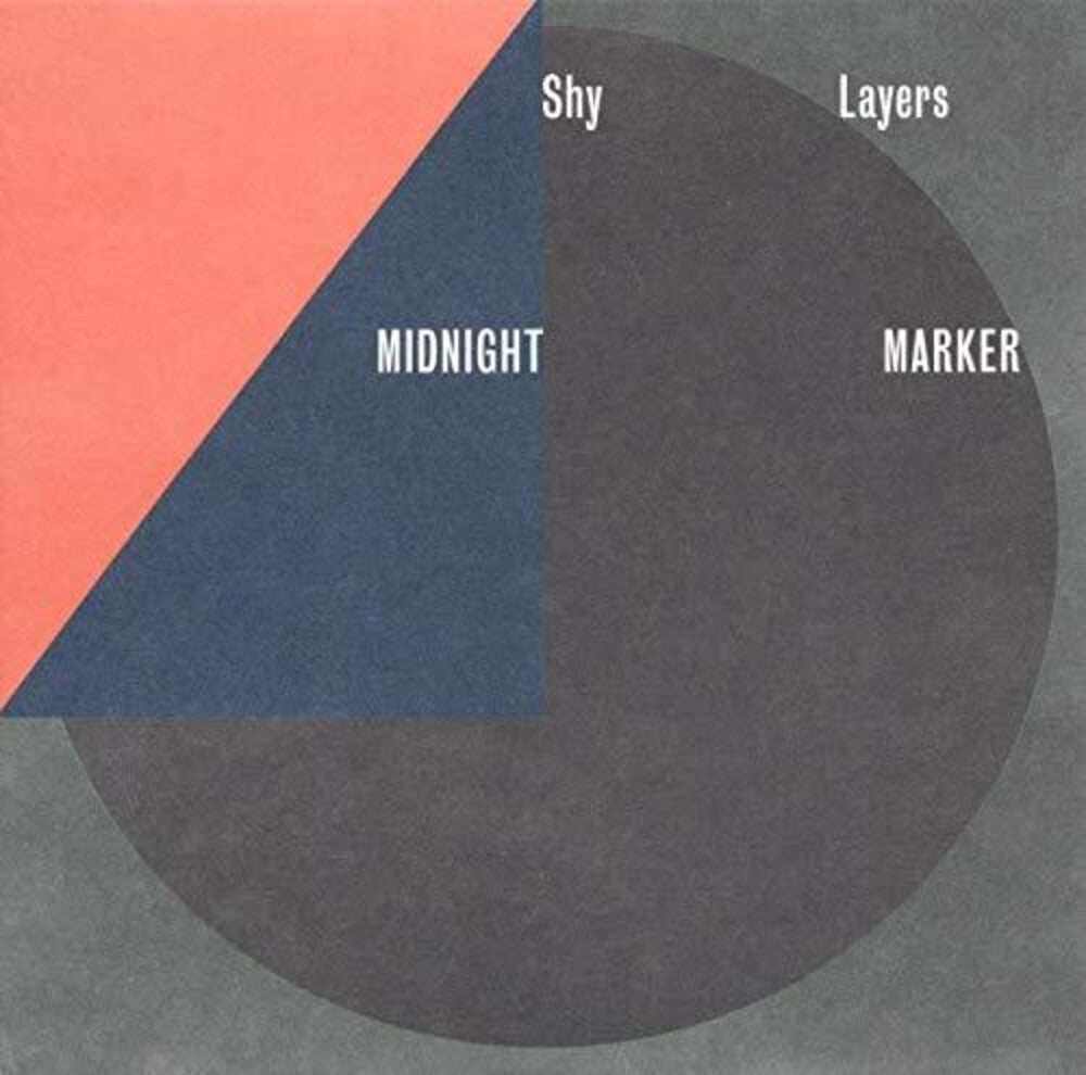 the album cover for Shy Layers - Midnight Marker