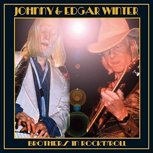 the album cover for Johnny Winter & Edgar - Brothers In Rock & Roll
