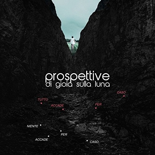 the album cover for Prospettive Di Gioia Sulla Luna - Tutto Accade Per Caso Niente