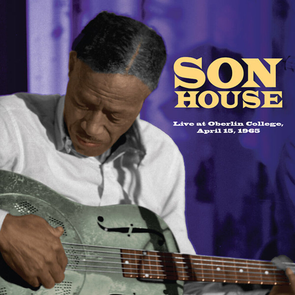 the album cover for Son House - Live At Oberlin College April 15 1965