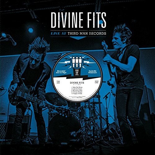 the album cover for Divine Fits - Live at Third Man Records 06-17-2013