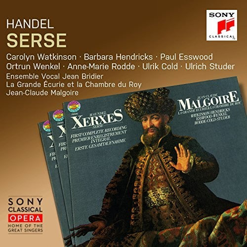 the album cover for Handel / Jean Casadesus -Claude - Handel: Serse HWV 40