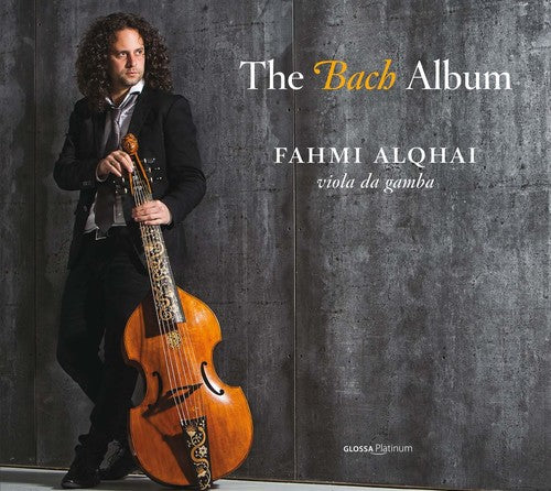 the album cover for Fahmi Alqhai - The Bach Album