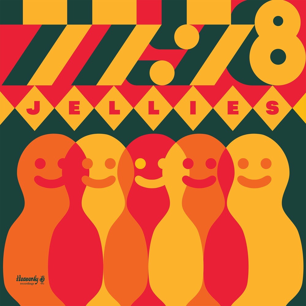the album cover for 77:78 - Jellies