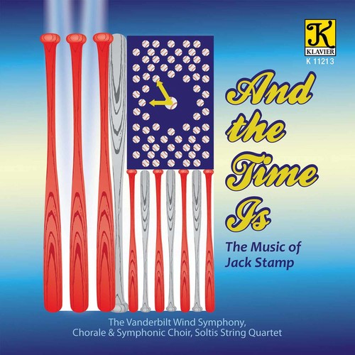 the album cover for Stamp / Vanderbilt Wind Symphony - And the Time Is