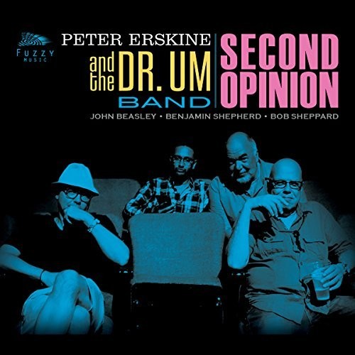 the album cover for Peter Erskine & Dr Um B& - Second Opinion