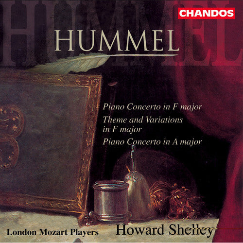 the album cover for Howard Shelley - Piano Concerto in a & in F / Theme & Variations