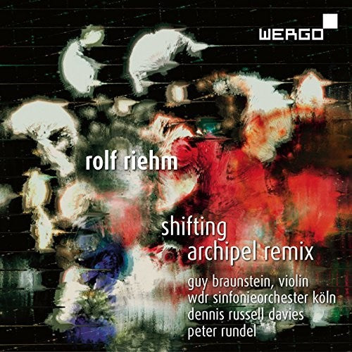 the album cover for WDR Sinfonieorchester Köln - Rolf Riehm: Shifting / Archipel Remix