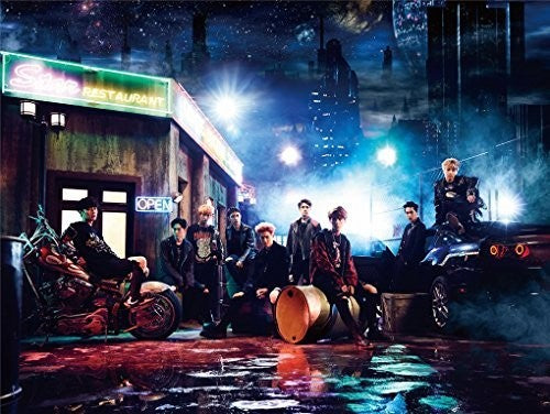 the album cover for Exo - Coming Oversion: Limited/Sehun Version